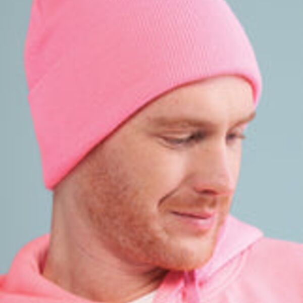 Adult Acrylic Knit Cuff Toque (intense colors) Thumbnail