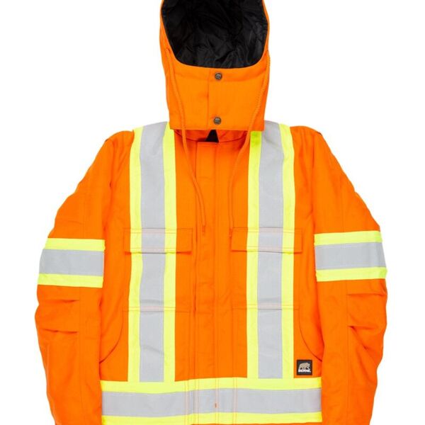 Safety Striped Arctic Insulated Chore Coat Thumbnail