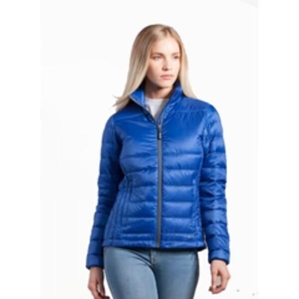 Ladies Quilted Down Packable Jacket Thumbnail