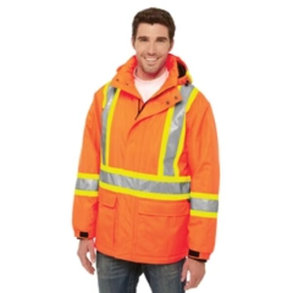 Polyester Canvas Hi-Vis Parka Thumbnail