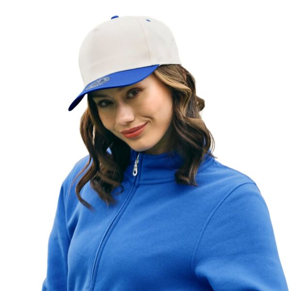 5-Panel Poly-Cotton Twill Snap Back Cap Thumbnail