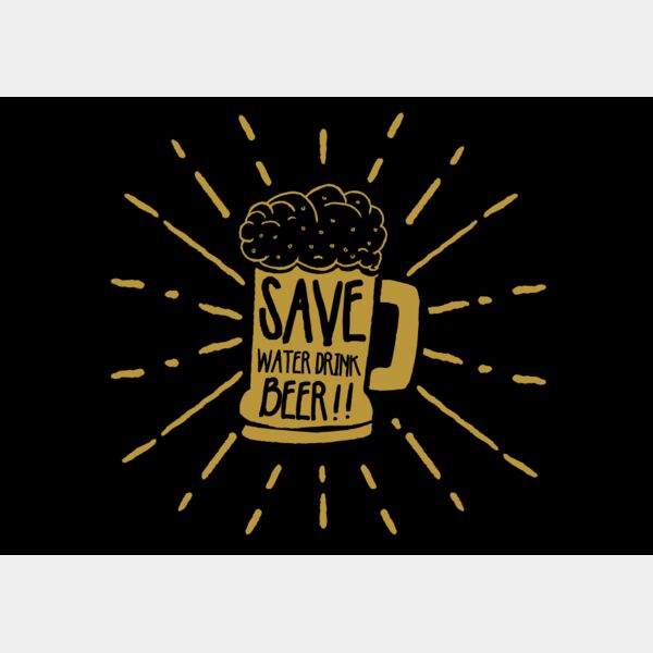 Save Water Drink Beer Thumbnail