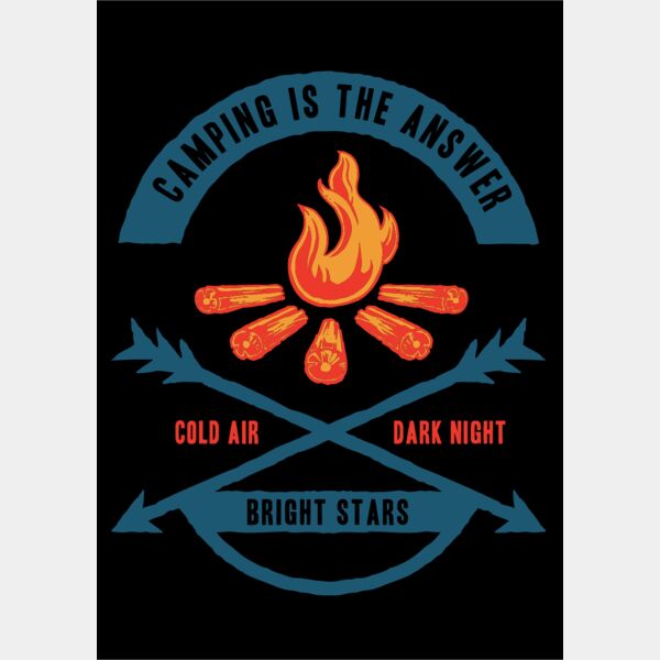 Camping Is The Answer Thumbnail