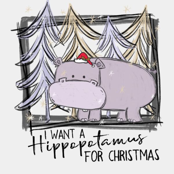 Hippo for christmas Thumbnail