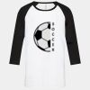 ATC™ EUROSPUN® RING SPUN BASEBALL YOUTH TEE Thumbnail