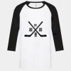 ATC™ EUROSPUN® RING SPUN BASEBALL YOUTH TEE Thumbnail